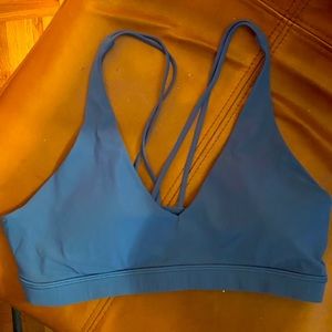 Lululemon Teal Blue Sports Bra Size 8